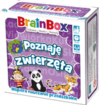 Gra planszowa Rebel BrainBox - Poznaję Zwierzęta (5902650616684) - obraz 1