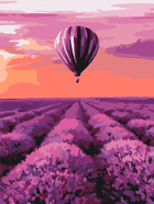 Картина по номерам Воздушный шар в Провансе (BS32305) Brushme 40x50 см