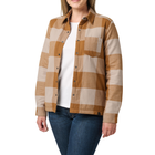 Куртка 5.11 Tactical Louise Shirt Jacket Pecan Check S (38085-1044) - изображение 3