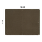 Патч панель P1G VELCRO MAX Olive Drab 68x90 cm (UA281-29863-OD) - изображение 4