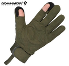 Защитные перчатки Dominator Tactical Олива L (Alop) 60447160 - изображение 6