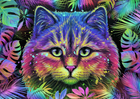 Пазл Trefl Uft Color Splash Різнокольоровий кіт 500 елементів (5900511374544) - зображення 2
