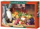 Puzzle Castorland Martwa Natura z papugą 3000 elementów (5904438300143) - obraz 1