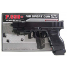 Дитячий пістолет Colt M1911A1 на пульках пневматичний CYMA P698+ Від 12 років Чорний