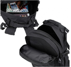 Рюкзак військово-туристичний ранець сумка на плечі для виживання Чорний 40 л (Alop) 60480316 - зображення 3