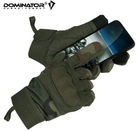 Защитные перчатки Dominator Tactical Олива S (Alop) 60462604 - изображение 3