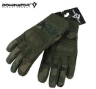 Защитные перчатки Dominator Tactical Олива S (Alop) 60462604 - изображение 4