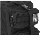 Бойовий рюкзак сумка на плечі ранець для виживання Чорний 45л (Alop) 60438221 - зображення 3