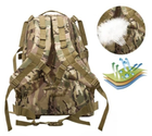 Рюкзак військово-туристичний ранець сумка на плечі для виживання Мультикам 40 л (Alop) 60423972 - зображення 2