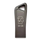 Флеш пам'ять TG 64GB USB2.0 універсальний T&G Metal 114 накопичувач/флешка для зберігання, перенесення та обміну даними Чорний