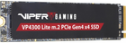 SSD диск Patriot Viper VP4300 Lite 2ТБ M.2 2280 NVMe 2.0 PCIe 4.0 x4 3D NAND TLC (VP4300L2TBM28H) - зображення 2