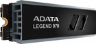 Dysk SSD ADATA Legend 970 2TB M.2 2280 NVMe 1.4 PCIe 5.0 x4 3D NAND TLC (SLEG-970-2000GCI) - obraz 3