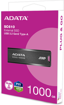 Dysk SSD ADATA SC610 1TB USB 3.2 Type-A 3D NAND TLC (SC610-1000G-CBK/RD) - obraz 6