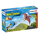 Zestaw do zabawy Schleich Dinosaurs Plecak odrzutowy i pościg (4059433375779)