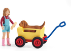 Zestaw do zabawy Schleich Farm World Puppy Wagon Ride (4059433356846) - obraz 4