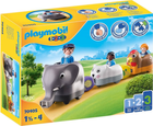 Ігровий набір Playmobil My Push Animal Train (4008789704054) - зображення 1