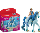 Zestaw do zabawy Schleich Bayala Aryon On Unicorn (4059433463278) - obraz 1