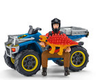 Zestaw do zabawy Schleich Dinosaurs Quad Escape From Velociraptor Playset (4059433572710) - obraz 2