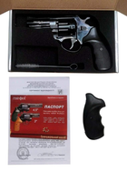 Револьвер під патрон флобер Zbroia Profi 3 (чорний/пластик) - зображення 7