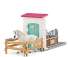 Zestaw do zabawy Schleich 42569 Horse Club Horse Stall Extension (4059433518176) - obraz 3