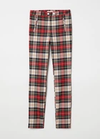 Брюки H&M 40 Красный 0656719_клетка_10