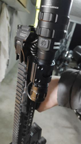 Кріплення ліхтарика на планку Вівера Пікатінні адаптер ліхтаря на зброю - зображення 9