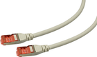 Патч-корд Digitus Cat 6 RJ45 S/FTP AWG 27/7 10 м Grey (4016032322160) - зображення 1