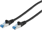 Patchcord TB Cat 6a RJ45 S/FTP 0.5 m Black (4017538063830)