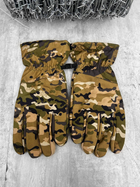 Тактичні сенсорні рукавички Tactical Gloves Multicam XL - зображення 4