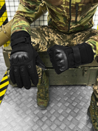 Тактичні зимові рукавички Tactical Gloves Black XL - зображення 1