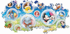 Puzzle Clementoni Panorama Disney Classic 1000 elementów (8005125395156) - obraz 2