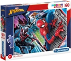 Пазл Clementoni Суперколір Spider-Man 60 елементів (8005125260485) - зображення 1