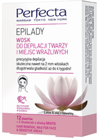 Wosk Perfecta Epilady do depilacji twarzy i miejsc wrażliwych 12 plastrów (5900525057839)