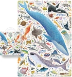 Пазл Czuczu Puzzlove Риби та водні звірі 200 елементів (5902983492443) - зображення 2