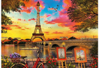 Puzzle Educa Zachód słońca w Paryżu 3000 elementów (8412668176751) - obraz 2