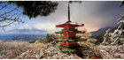 Puzzle Educa Góra Fuji Pagoda Chureito Japonia 3000 elementów (8412668180130) - obraz 2