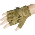 Тактические перчатки Mechanix M-Pact Fingerless M Coyote (MFL-72-009) - изображение 3