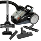 Пылесос для сухой уборки700Вт Rotex RVC22-E Turbo без мешка циклонный колбовый контейнерный с турбощеткой, Black