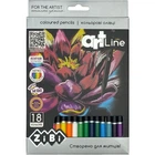 Карандаши цветные ZiBi Art Line круглые 18 цветов (ZB.2433)