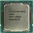 Процессор Intel Pentium Gold G6400 (CM8070104291810) (Socket 1200, 4T, 4.0 ГГц, Tray)