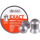 Кульки JSB Diabolo Exact Heavy 4,52 мм, 0,670 г, 200шт/уп (546267-200) - зображення 1