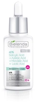 Саліцилова + азелаїнова + манделінова + молочна кислота Bielenda Professional Anti-Acne 40% pH 2 20+ 30 г (5902169017057) - зображення 1
