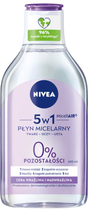 Płyn micelarny Nivea MicellAir Skin Breathe pielęgnujący do cery wrażliwej i nadwrażliwej 400 ml (5900017053660)