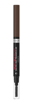 Kredka do brwi L'Oreal Paris Infaillible Brows 24H Brow Filling Triangular Pencil 3.0 Brunette (3600524054663) - obraz 1