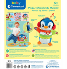 Інтерактивна м'яка іграшка Clementoni Пінгвін, що танцює, 24 см (8005125507177) - зображення 3