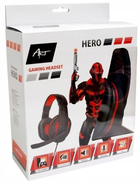 Słuchawki ART Hero USB Black (SLART HERO) - obraz 5