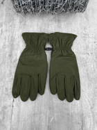 Тактичні сенсорні рукавички Tactical Gloves Olive XL - изображение 4