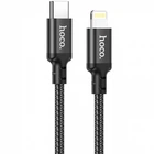 Дата кабель Hoco X14 Double Speed Type-C to Lightning Cable (1m) Black