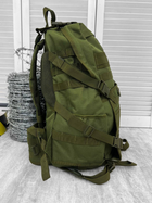 Рюкзак тактичний з утримувачам для шолома Tactical Backpack Olive 30 л - изображение 7