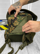 Тактичний однолямковий рюкзак Tactical Backpack 15 л Піксель - изображение 5